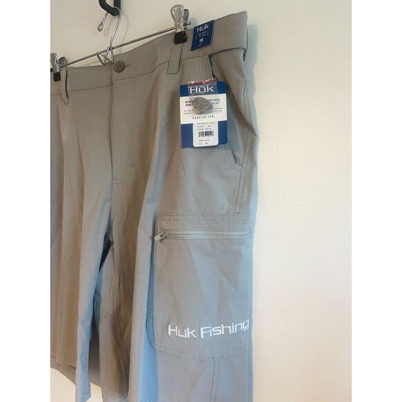 HUK Men's Next Level Quick-Drying Performance Fishing Shorts NWT XXL - Picture 4 of 7